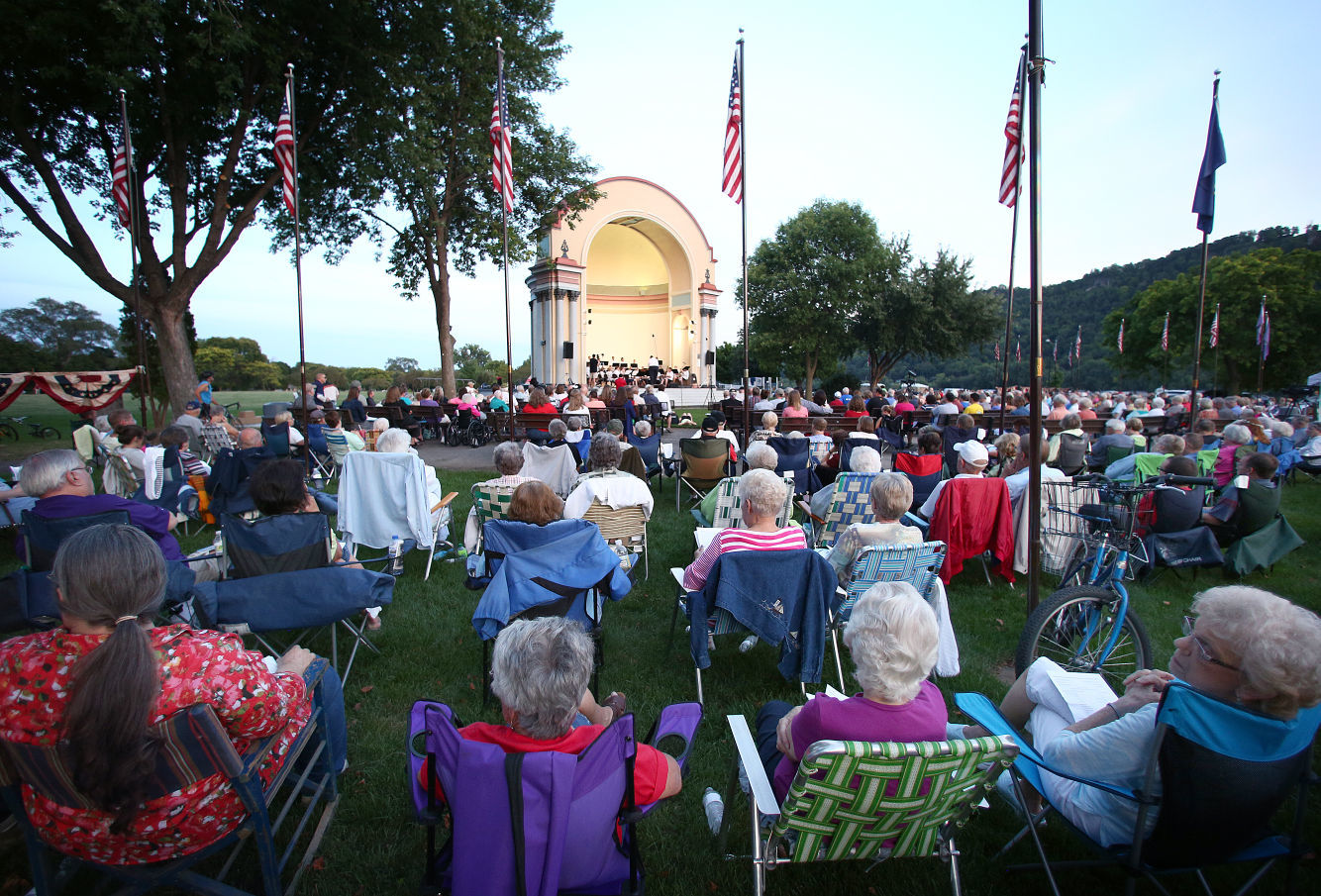 Winona Municipal Band Concerts: Wednesday nights, June through August.